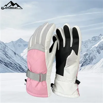 Sarung tangan ski yang menebal